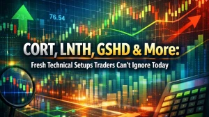 CORT, LNTH, GSHD & More: Fresh Technical Setups Traders Can’t Ignore Today