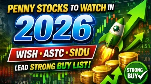 Penny Stocks to Watch in 2026 - WISH, ASTC, SIDU Lead Strong Buy List