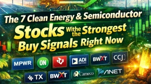 The 7 Clean Energy & Semiconductor Stocks With the Strongest Buy Signals Right Now