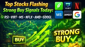 Top Stocks Flashing Strong Buy Signals Today: RSI, VIRT, MS, NFLX, AMD, GOOGL
