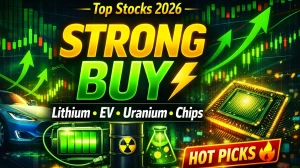 Top Stocks with Strong Buy Signals Today (2026): Lithium, EV, Semiconductor & Uranium Picks