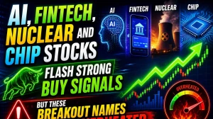 AI, Fintech, Nuclear and Chip Stocks Flash Strong Buy Signals - But These Breakout Names Look Overheated