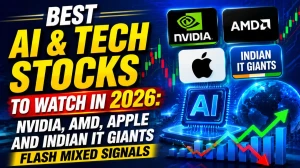 Best AI & Tech Stocks to Watch in 2026: Nvidia, AMD, Apple and Indian IT Giants Flash Mixed Signals