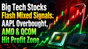 Big Tech Stocks Flash Mixed Signals: AAPL Overbought, AMD & QCOM Hit Profit Zone - What Should Investors Do Now?