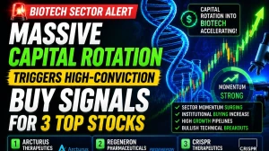 Biotech Sector Alert: Massive Capital Rotation Triggers High-Conviction Buy Signals for 3 Top Stocks