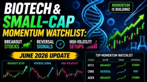 Biotech & Small-Cap Momentum Watchlist: Breakout Stocks, Reversal Signals & High-Volatility Setups (June 2026 Update)
