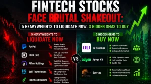 FinTech Stocks Face Brutal Shakeout: 5 Heavyweights to Liquidate Now, 3 Hidden Gems to Buy