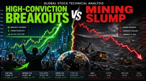 Global Stock Technical Analysis: High-Conviction Breakouts Clash with Deep Mining Slump