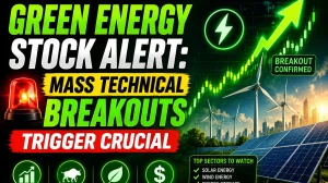 Green Energy Stock Alert: Mass Technical Breakouts Trigger Crucial Buy Signals for 3 Top Stocks