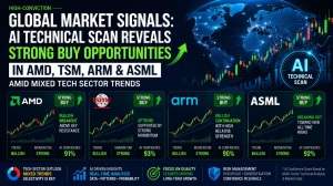 High-Conviction Global Market Signals: AI Technical Scan Reveals Strong Buy Opportunities in AMD, TSM, ARM & ASML Amid Mixed Tech Sector Trends