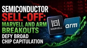 Semiconductor Sell-Off: Marvell and Arm Breakouts Defy Broad Chip Capitulation