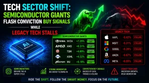 Tech Sector Shift: Semiconductor Giants Flash Conviction Buy Signals While Legacy Tech Stalls