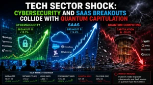 Tech Sector Shock: Cybersecurity and SaaS Breakouts Collide with Quantum Capitulation
