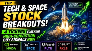 Top Tech & Space Stock Breakouts: 4 Tickers Flashing High-Conviction Buy Signals Now