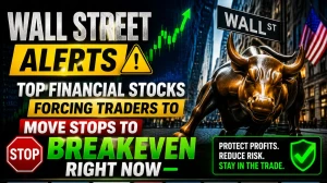 Wall Street Alerts: Top Financial Stocks Forcing Traders to Move Stops to Breakeven Right Now