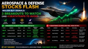 Aerospace & Defense Stocks Flash Major Buy Signals: 3 Breakouts to Watch (and 4 Deathtraps to Avoid)