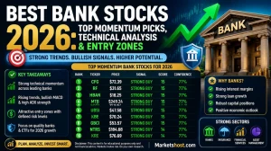 Best Bank Stocks 2026: Top Momentum Picks, Technical Analysis & Entry Zones