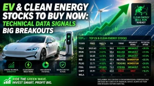 EV & Clean Energy Stocks to Buy Now: Technical Data Signals Big Breakouts