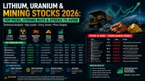 Lithium, Uranium & Mining Stocks 2026: Top Picks, Strong Buys & Stocks to Avoid