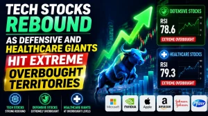 Tech Stocks Rebound as Defensive and Healthcare Giants Hit Extreme Overbought Territories