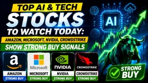 Top AI & Tech Stocks to Watch Today: Amazon, Microsoft, Nvidia, CrowdStrike Show Strong Buy Signals