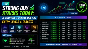 Top Strong Buy Stocks Today: AI-Powered Technical Analysis, Entry Levels & Targets