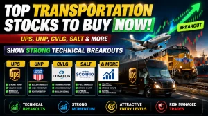 Top Transportation Stocks to Buy Now: UPS, UNP, CVLG, SALT & More Show Strong Technical Breakouts