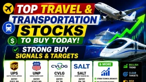 Top Travel & Transportation Stocks to Buy Today: Strong Buy Signals & Targets