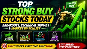 Top Strong Buy Stocks Today: Breakouts, Technical Signals & Market Watchlist